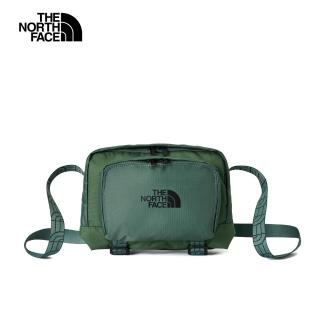 【The North Face 官方旗艦】北面男女款綠色舒適背負大容量休閒單肩包｜8AMVHCH(斜揹包)