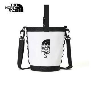 【The North Face 官方旗艦】北面男女款黑白拼接背提兩用休閒單肩包｜8DJPLA9(斜揹包)