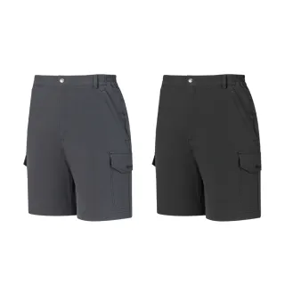 【Mountneer 山林】男彈性抗UV防蚊短褲-M-3L-51S13(防蚊布/吸濕快乾/UPF50+)
