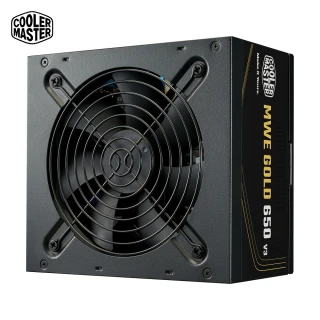 【Cooler Master 酷碼】MWE GOLD 650W V3 ATX3.1 直出線 金牌 650w 電源 黑色(MWE GOLD 650W V3 ATX3.1)