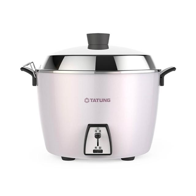 【TATUNG 大同】11人份 深鍋款不鏽鋼配件電鍋 星辰粉(TAC-11L-HP)