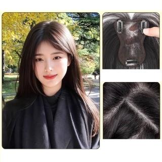 【時尚巴黎】現貨+預購 假瀏海全真髮髮片透氣輕量增髮量(補髮遮白髮女假髮4款74lf72)
