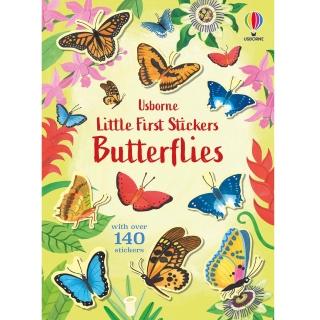 【iBezT】Butterflies(Usborne Little First Stickers 貼紙書)