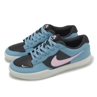 【NIKE 耐吉】滑板鞋 SB Force 58 PRM L 男鞋 藍 黑 粉紅 休閒鞋(DV5476-400)