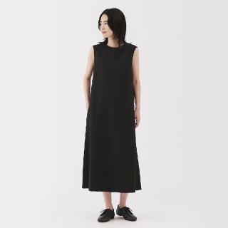 【MUJI 無印良品】女透氣彈性泡泡紗無袖洋裝(共3色)
