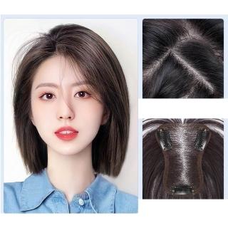 【時尚巴黎】現貨+預購 全真髮髮片透氣輕量增髮量(稀少神器遮白髮女假髮4款74lf83)