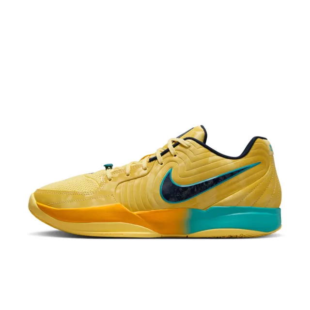 【NIKE 耐吉】籃球鞋 男鞋 運動鞋 莫蘭特 實戰 JA 2 EP 黃 FD7327-700(2B3625)