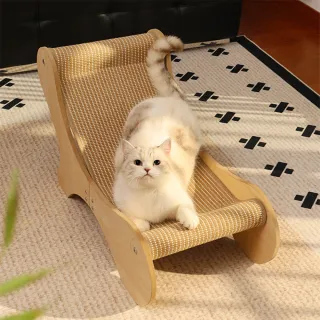【喵仙兒】潤潤流線劍麻貓抓椅(貓抓板 貓玩具)