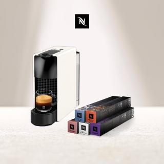 【Nespresso】膠囊咖啡機 Essenza Mini(訂製咖啡時光50顆組/送禮/入厝/義式/隨身)