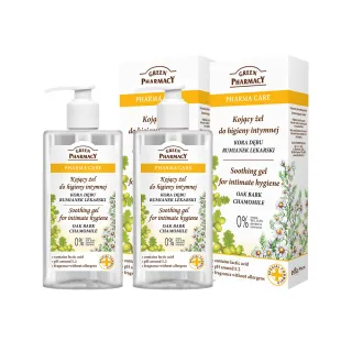 即期品【GREEN PHARMACY 草本肌曜】洋甘菊私密潔淨組300mlx2(售完不補)