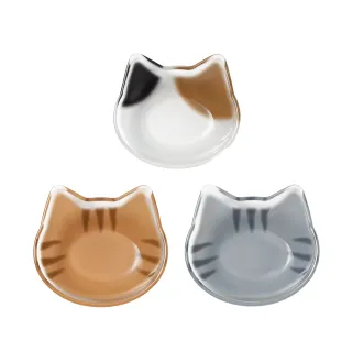 【台隆手創館】日本製ADERIA 貓咪玻璃小碟(醬料碟 豆皿 禮盒 淺盤)