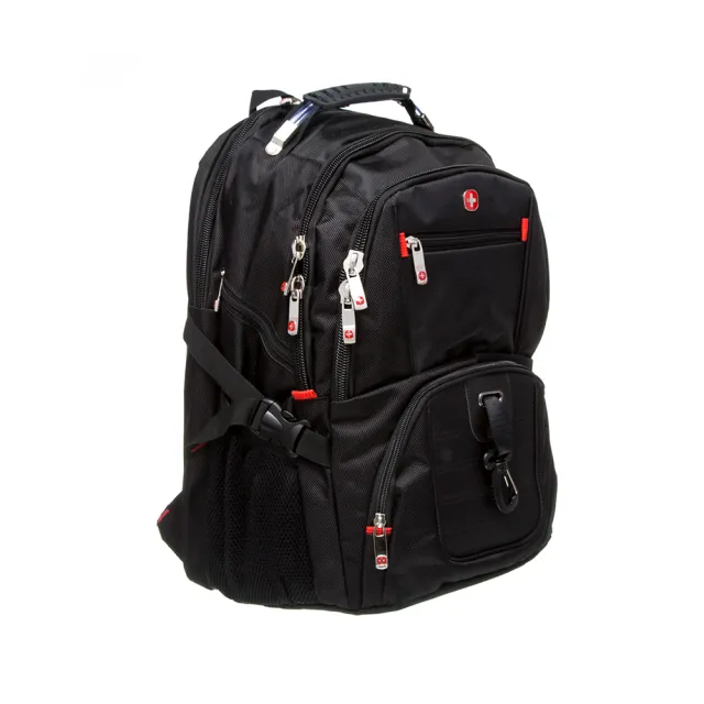 【OverLand】美式十字軍 - 素面機能筆電附掛勾大容量後背包(25661)