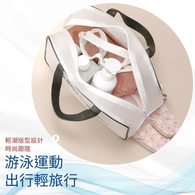 【MoodRiver】游泳袋 乾溼分離 游泳包 沙灘包 玩水包 旅行收納 化妝包 手提袋 手提包 運動包 健身包