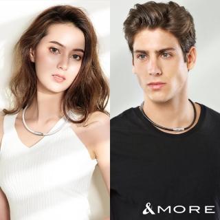 【&MORE 愛迪莫】Mega Power經典鈦鍺項鍊(健康/迴圈/送禮/禮盒/能量)