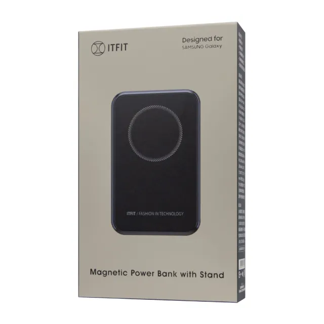 【Samsung 三星】原廠 ITFIT 支架式磁吸行動電源 - 2800mAh(ITPW33)