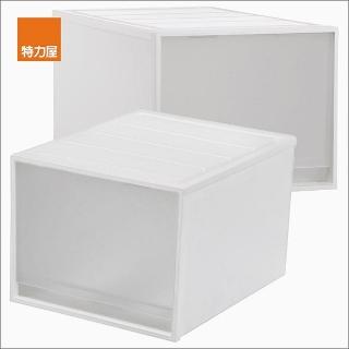 【特力屋】深型抽屜整理箱50L 40*50*31.5cm BQ-109 2入