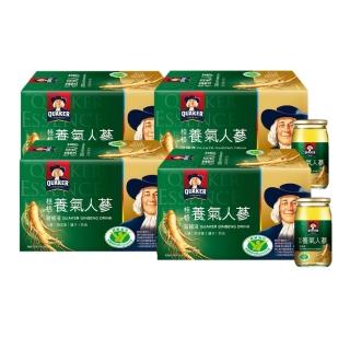 【QUAKER 桂格】養氣人參60ml×6入x4盒(共24入)