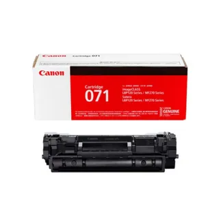 【Canon】官方直營 CRG-071 2入組原廠碳粉匣(適用：LBP122dw/MF272dw/MF275dw)