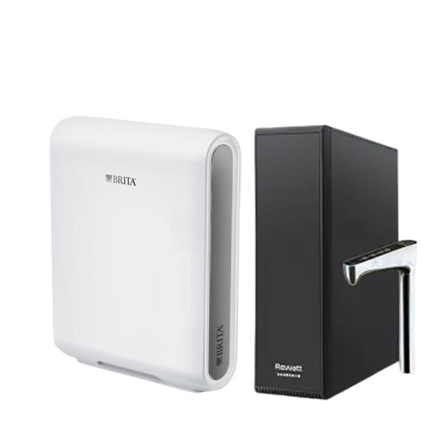【ReWatt 綠瓦】德國BRITA&Rewatt瞬熱式廚下雙溫飲水機+超濾濾水X6(YO-50+X6)