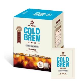 【金車/伯朗】伯朗冷萃濾泡咖啡-堅果醇香風味(10入/盒)