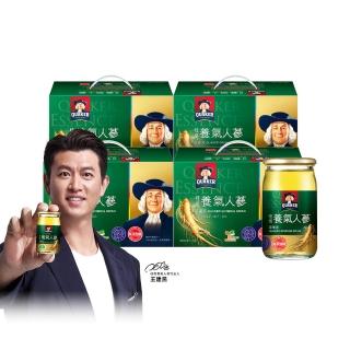 【QUAKER 桂格】無糖養氣人參禮盒60ml×19入×4盒(共76入 禮盒/送禮推薦)