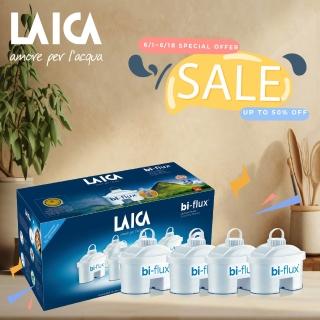 【LAICA 萊卡】bi-flux長效8周經典高效雙流濾芯(義大利原裝進口 4入/盒)