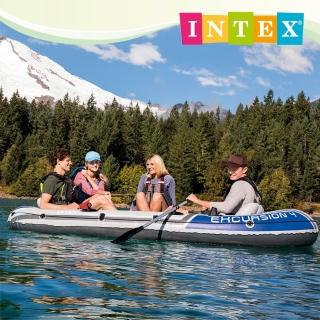 【INTEX】拓荒者EXCURISION 4人座橡皮艇(68324NP)
