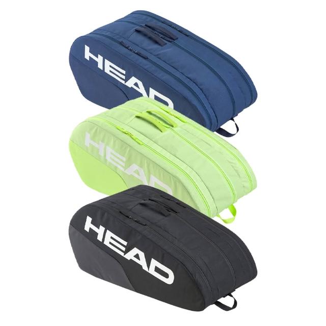 【HEAD】9支裝網球拍袋 後背包 BASE L 261205黑 261305海藍 261405青檸(送網球鑰匙圈)