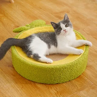 【喵仙兒】酪梨麻繩貓抓窩(貓抓窩 貓睡窩)