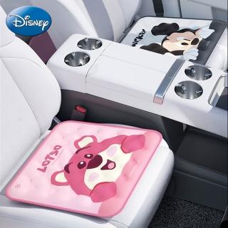 【Disney 迪士尼】米奇小熊維尼熊抱哥美夏日涼感坐墊車用冰珠坐墊(涼感墊 汽車椅墊)