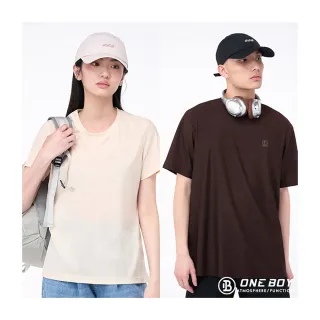 【ONE BOY】冰感A級冰科技透氣肌理感無印痕冰鋒T恤(N240031)