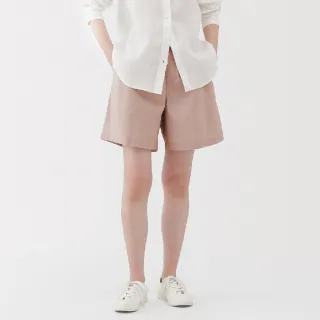 【MUJI 無印良品】女水洗平織布短褲(共6色)