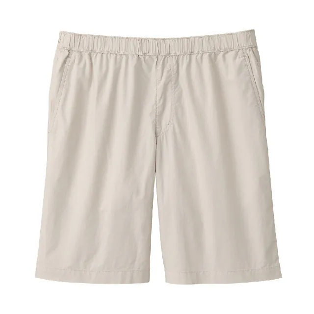 【MUJI 無印良品】男水洗平織布舒適短褲(共8色)