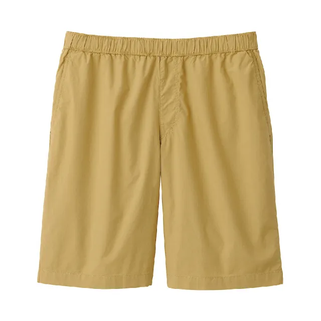 【MUJI 無印良品】男水洗平織布舒適短褲(共8色)