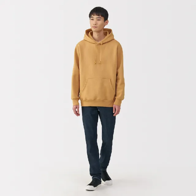 【MUJI 無印良品】男彈性丹寧合身褲(共2色)