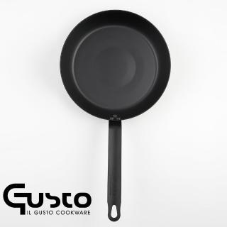 【GUSTO】藍鋼平底鍋30cm(GUSTO3.0)