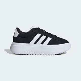 【adidas 愛迪達】GRAND COURT PLATFORM 運動休閒鞋 女鞋 IE1102