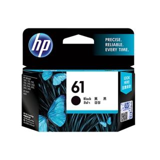 【HP 惠普】官方直營 61 黑色原廠墨水匣(CH561WA)(DJ1000/1010/1050/1510/2000/2050)