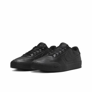 【NIKE 耐吉】Nike Court Shot Black 全黑 皮革 小勾 低筒 休閒鞋 男鞋 FQ8146-001