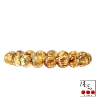 【開運方程式】貓眼鈦晶手珠頂級順絲10mm(A6383滿絲貓眼明顯 錢脈滾滾來)