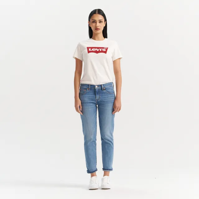 【LEVIS】女款 Boyfriend中腰錐形牛仔褲 赤耳牛仔褲 錐形牛仔褲 熱賣單品 19887-0389