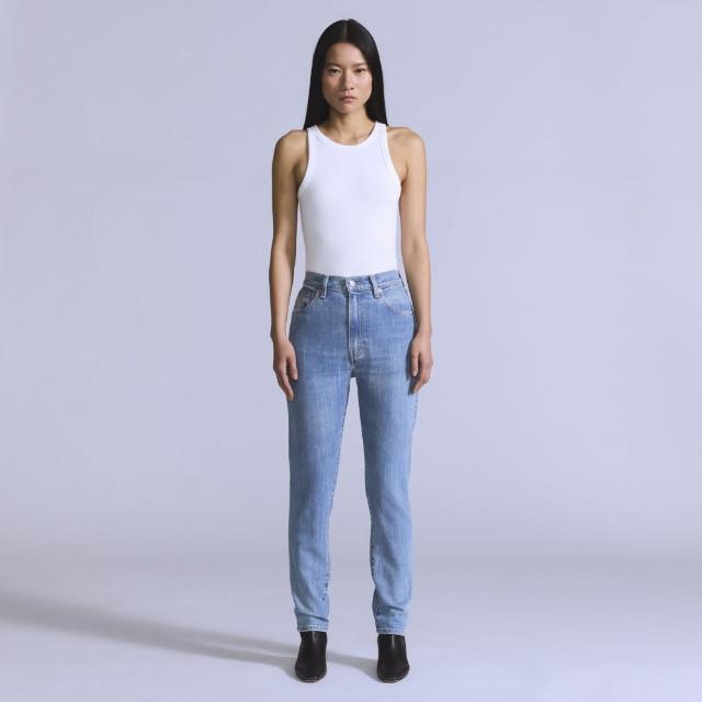【LEVIS】BLUETAB™ 女款 日本製高腰貼身牛仔褲 熱賣單品 A5891-0003