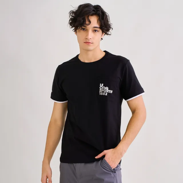 【LE COQ SPORTIF 公雞】短袖T恤 男款-3色-LWV21303