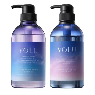 【YOLU 官方直營】寧靜/舒緩修護洗髮精/潤髮乳475ml(小明星大跟班節目推薦/晚安美髮瓶/夜間修護/保濕柔順)