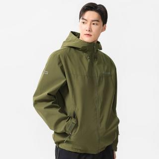 【Discovery Expedition】Bertex 男版連帽外套 機能外套 防風 防潑水 抗UV(DMWJ33051-OLD)