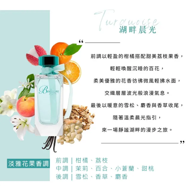 Bellagio 湖畔晨光女性淡香精100ml(專櫃公司貨)