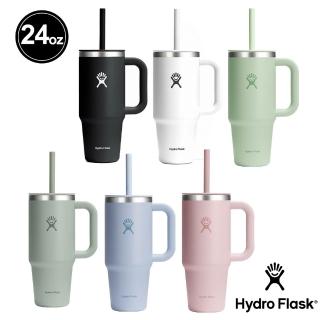 【Hydro Flask】24oz/709ml吸管 冰霸杯(大容量 提把 保冷 保冰 保溫)