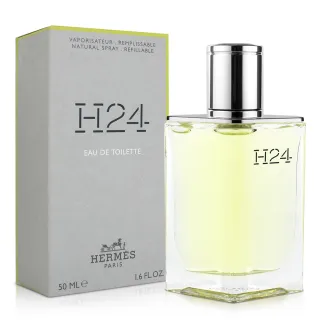 【Hermes 愛馬仕】即期品 H24男性淡香水50ml(平行輸入-效期至2026/6/1)