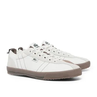 【LACOSTE】BACKSLAM 女鞋 德訓鞋 休閒鞋 車線 焦糖底德訓 米棕色(49CFA0007_AIL)