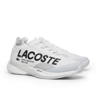 【LACOSTE】AG-LT 男鞋 運動鞋 網球鞋 白色 專業網球鞋(49SMA0092 21G)